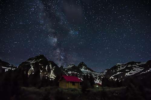 Assiniboine Lodge cabin