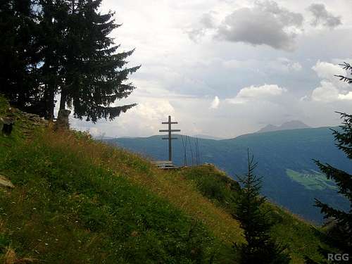 Hohe Wiege, a viewpoint along the Meraner Höhenweg