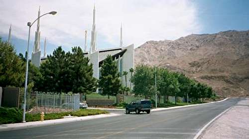 The Las Vegas Mormon Temple,...