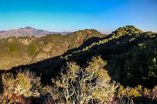 Las Trampas Ridge with Mt. Diablo
