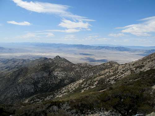 Goshute Range and Goshute Peak