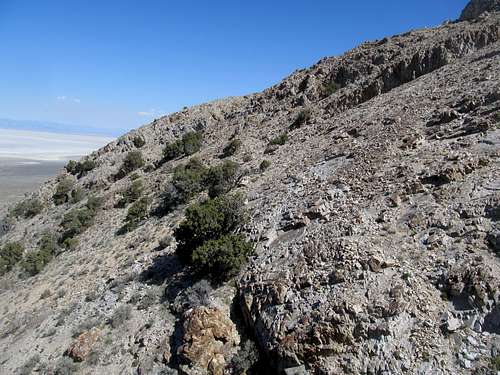 Desert Peak west slopes