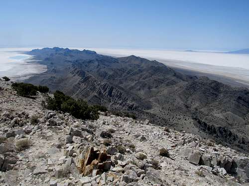 south from Desert summit
