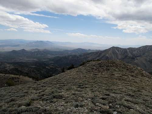 south from summit