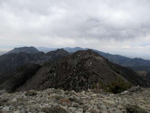 north from summit