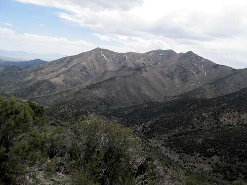 unnamed peaks of the Quinn Canyon Range