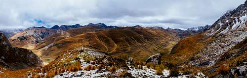 Quartelhuain Valley Panorama
