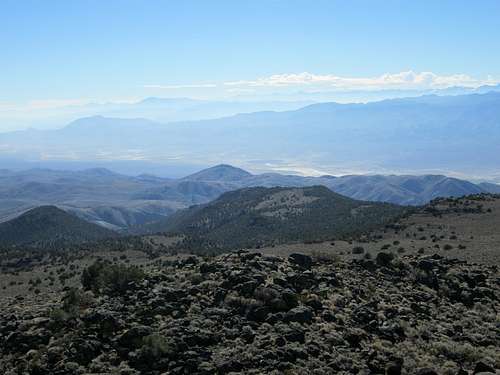 Piper Peak  - view south