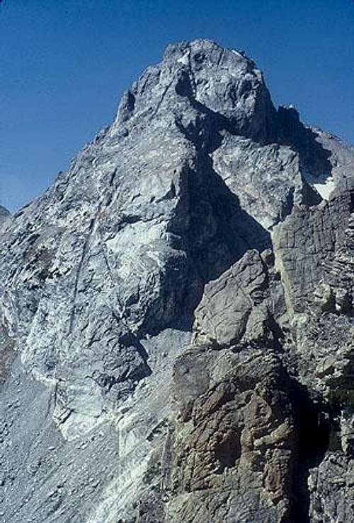 Middle Teton from the summit....
