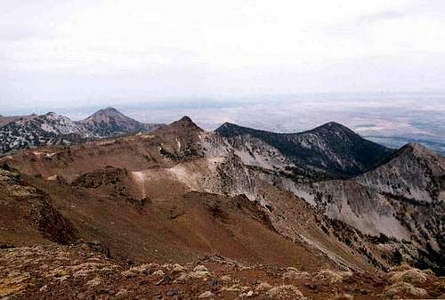 Sawtooth Peak from the north...