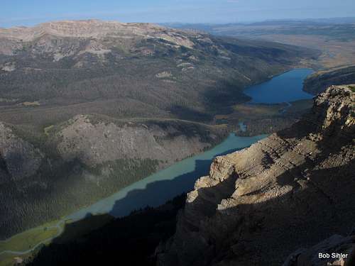 Upper and Lower Green River Lakes