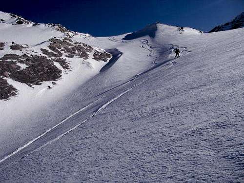 Balfour Glacier skiing