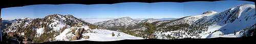 Pano shot from the saddle of...