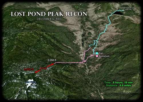Lost Pond Peak RECON - Trip Summary
