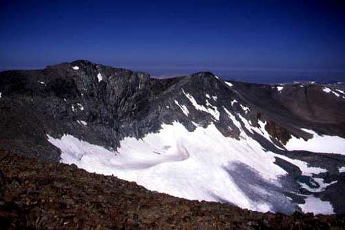 Kuna Peak from the summit of...