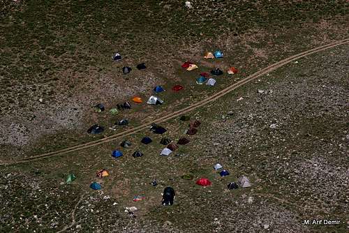 Tents of Bolkar Mountains