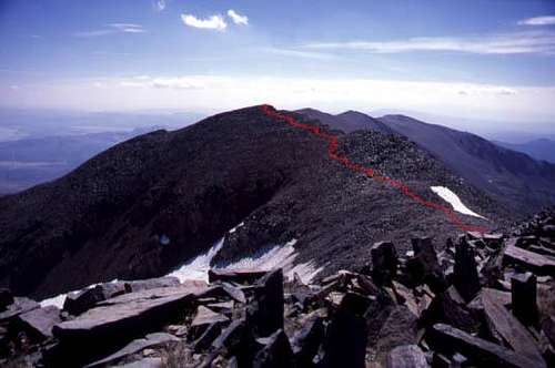 Traverse from Koip Peak
