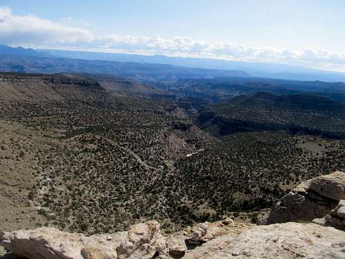 Long Canyon from summit