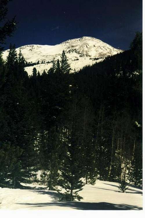 Mt Yale, March '98, the year...