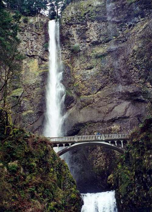 Upper Multnomah Falls, 542...