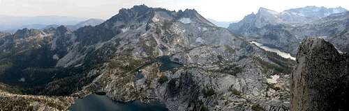 Enchantments from Prusik Peak
