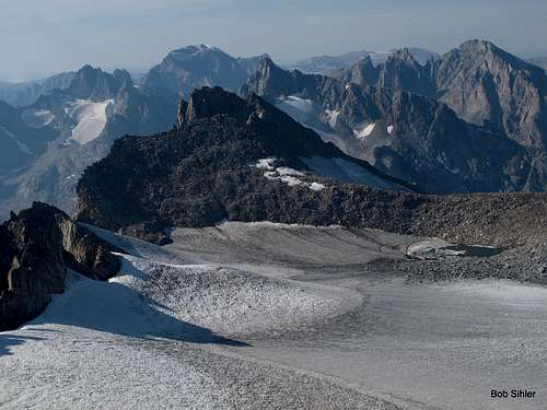 Gannett Peak and Upper Fremont Glacier