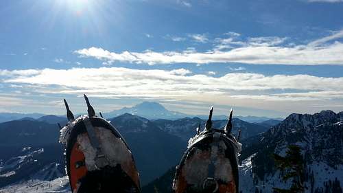 View from atop Snoqualmie mountain