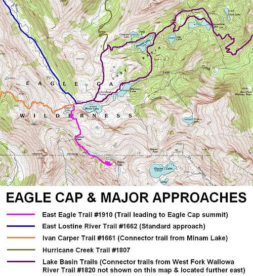 Eagle Cap - Standard Approaches