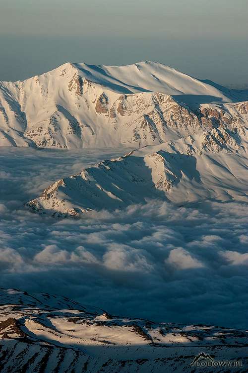 Alborz above the clouds