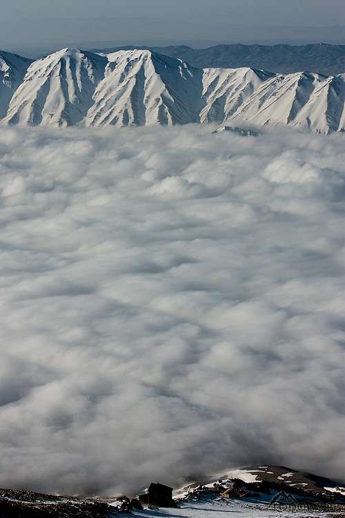 Bargah above the clouds