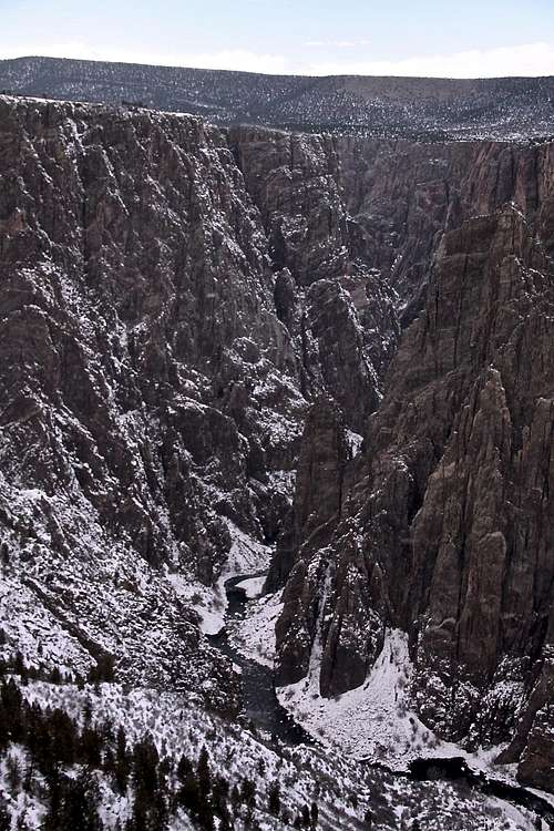 Black Canyon - winter