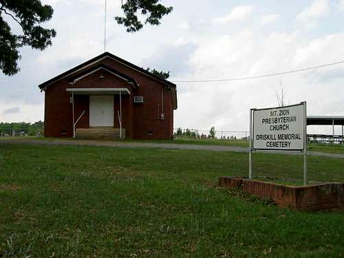 Mt. Zion Presbyterian Church...