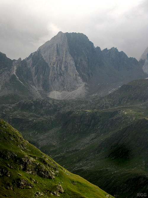 Kleine Weiße from the trail to Blasiuszeiger