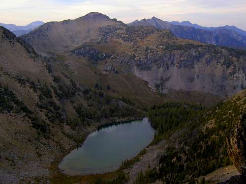 Sunrise Lake from the Summit