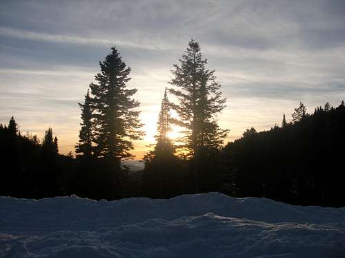 sunset peak trailhead