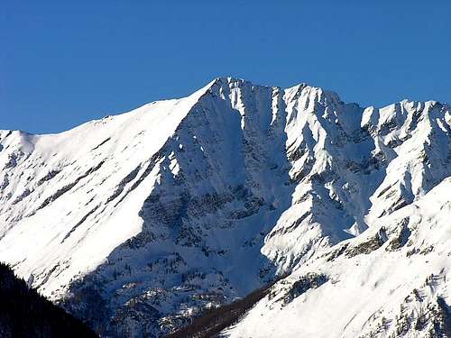 Il monte Belleface (2889 m.)