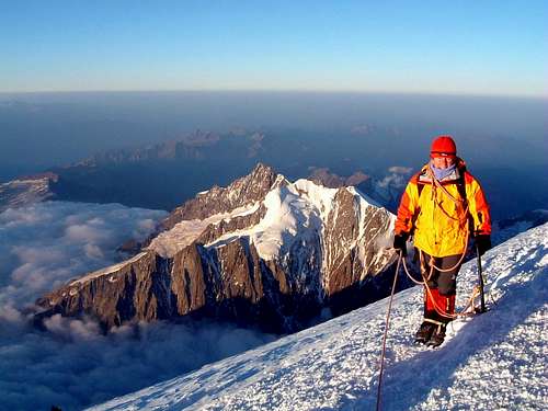 Summit of Monte Bianco