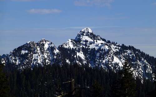 Hall Peak from Everett Peak