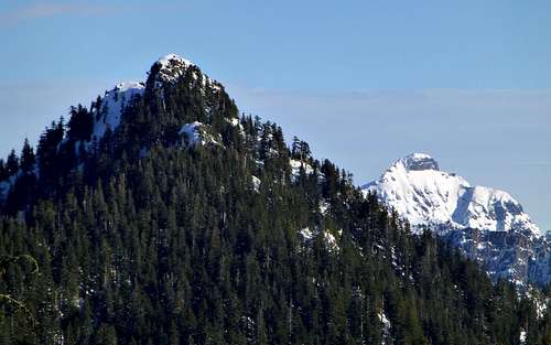 Marble Peak and Mount Pugh from Everett Peak