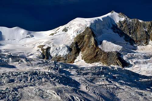 Blanc de Moming (3663 m) and Glacier de Moming