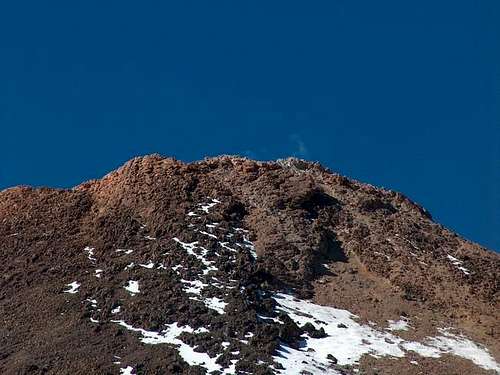 Teide summit seen from 3600m....