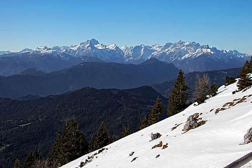 Julian Alps from the NE