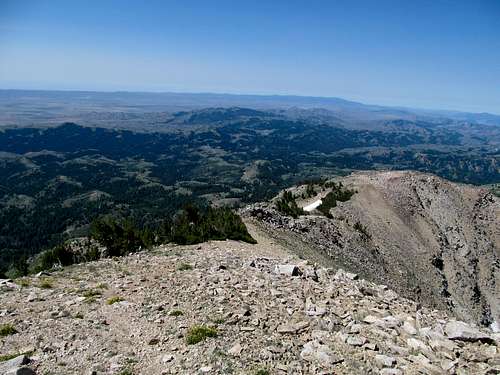 SW from Smoky Dome
