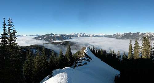 View North from Amabilis Mountain