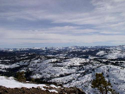 View of the Sierra Crest from...
