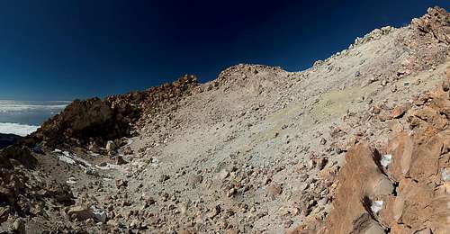 Teide's crater