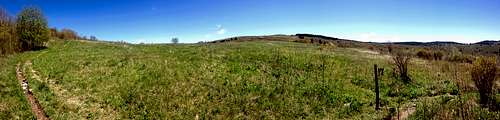 Sam Knob Pasture Panorama