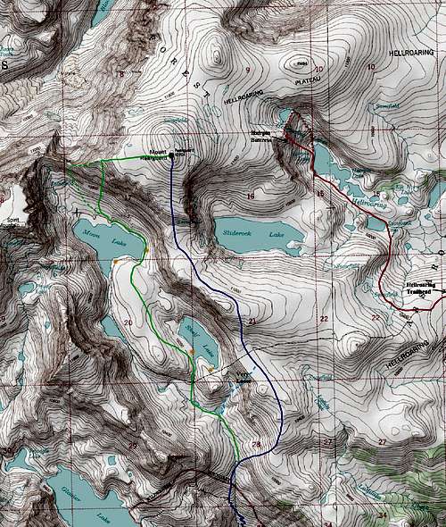 Mount Rearguard Map