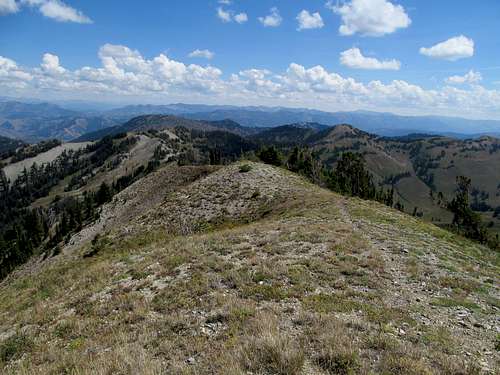 Wyoming Range from Observation Peak