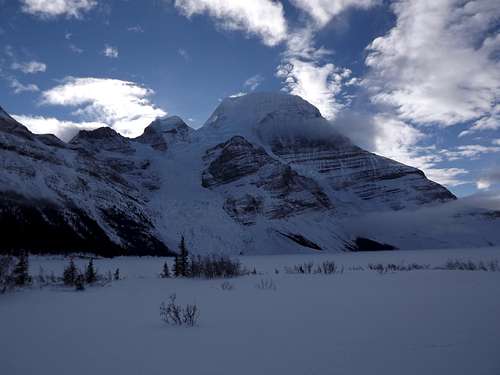 Mount Robson - Berg Lake Winter